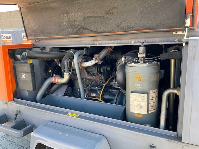 2009 atlas copco xas 186 compressor aanhangwagen - afbeelding 18 van  20