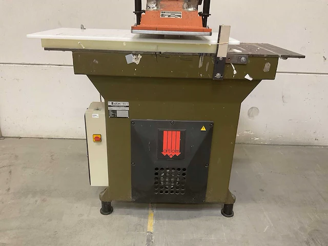 2009 atom zwenkarm stans se 24 ce stansmachine - afbeelding 3 van  8