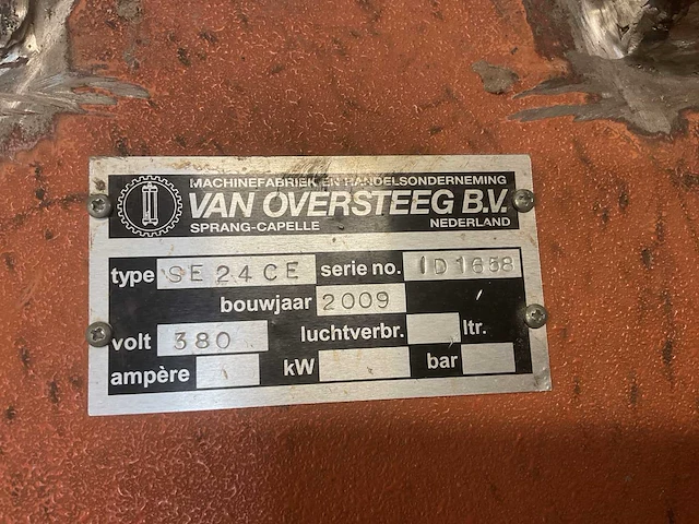 2009 atom zwenkarm stans se 24 ce stansmachine - afbeelding 5 van  8