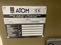 2009 atom zwenkarm stans se 24 ce stansmachine - afbeelding 6 van  8