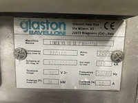 2009 bavelloni glaston double edger vx10sx glasslijp- en waslijn - afbeelding 7 van  34