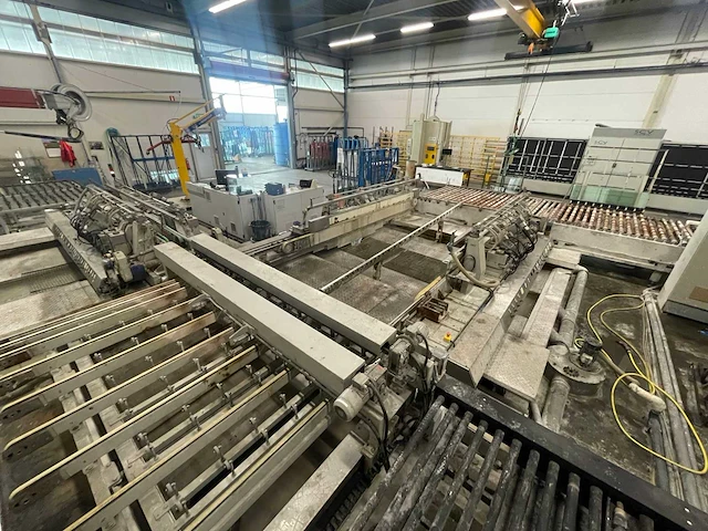 2009 bavelloni glaston double edger vx10sx glasslijp- en waslijn - afbeelding 8 van  34