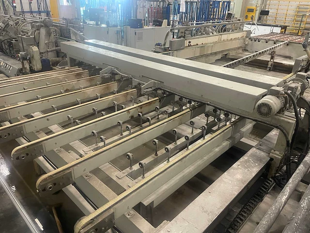2009 bavelloni glaston double edger vx10sx glasslijp- en waslijn - afbeelding 10 van  34