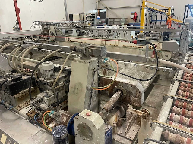 2009 bavelloni glaston double edger vx10sx glasslijp- en waslijn - afbeelding 13 van  34