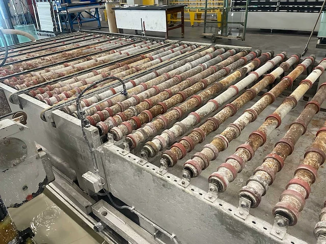 2009 bavelloni glaston double edger vx10sx glasslijp- en waslijn - afbeelding 14 van  34