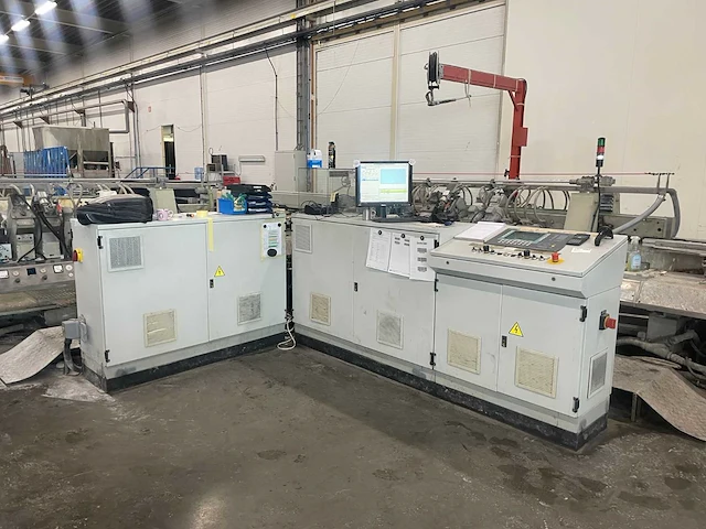 2009 bavelloni glaston double edger vx10sx glasslijp- en waslijn - afbeelding 12 van  34
