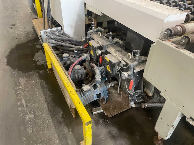 2009 bavelloni glaston double edger vx10sx glasslijp- en waslijn - afbeelding 24 van  34
