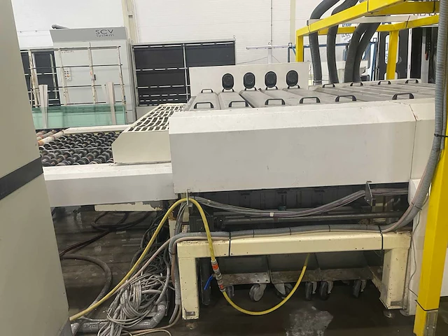 2009 bavelloni glaston double edger vx10sx glasslijp- en waslijn - afbeelding 25 van  34