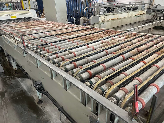 2009 bavelloni glaston double edger vx10sx glasslijp- en waslijn - afbeelding 23 van  34