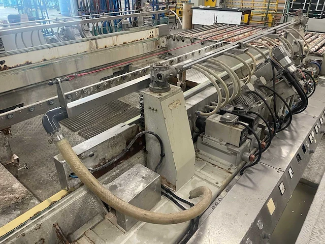 2009 bavelloni glaston double edger vx10sx glasslijp- en waslijn - afbeelding 29 van  34