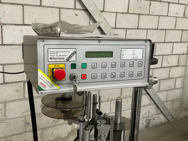 2009 bkk rapid s etiketteermachine - afbeelding 5 van  11