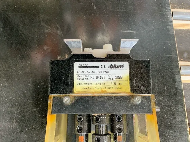 2009 blum minipress pro inkroosmachine - afbeelding 9 van  13