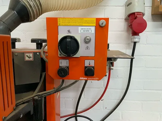2009 blum minipress pro inkroosmachine - afbeelding 10 van  13