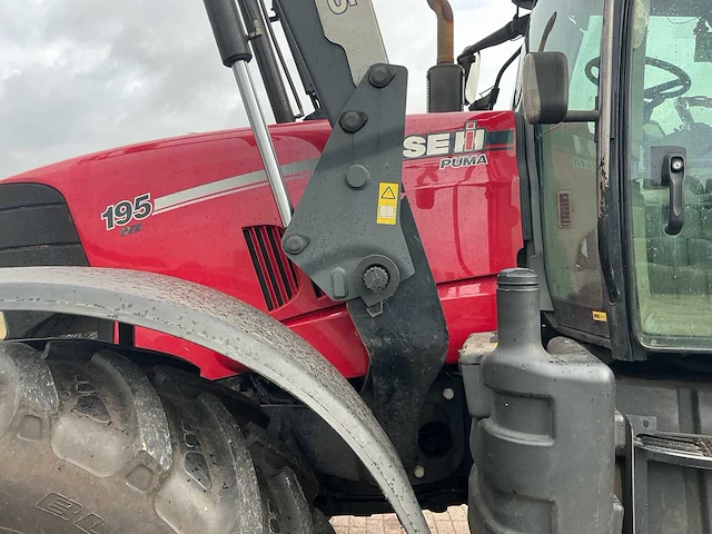 2009 case ih cvx 195 vierwielaangedreven landbouwtractor - afbeelding 16 van  46