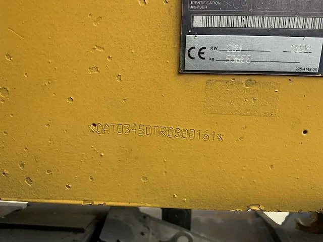 2009 caterpillar 345d rupsgraafmachine - afbeelding 37 van  54