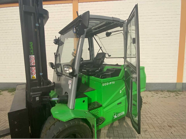 2009 cesab eco-p70 elektrische vorkheftruck 7000kg. - afbeelding 9 van  34