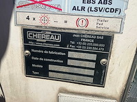 2009 chereau csd3 oplegger - afbeelding 7 van  27