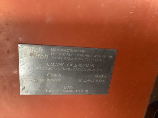 2009 cmw rt95h kettinggraver - afbeelding 25 van  25