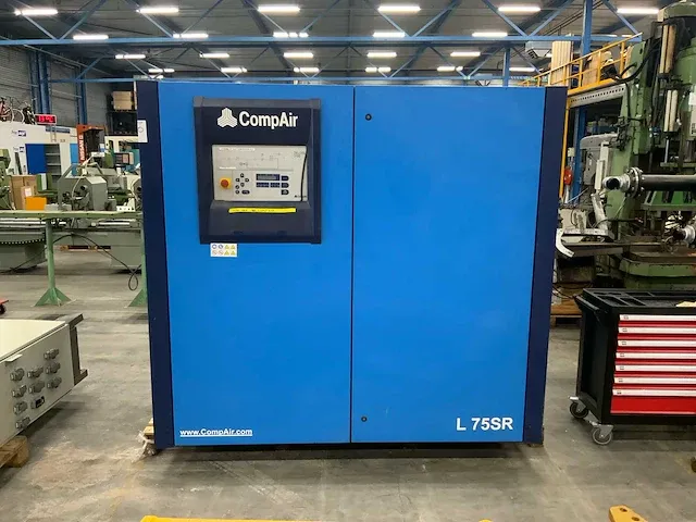 2009 compair l75sr-13a schroefcompressor - afbeelding 2 van  9