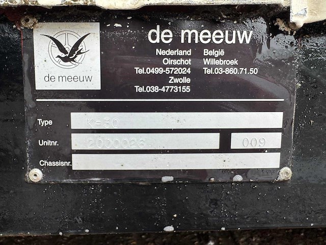 2009 de meeuw k-30 kantoorunit / woonunit / directie keet / bouwunit (54m2) - afbeelding 8 van  16