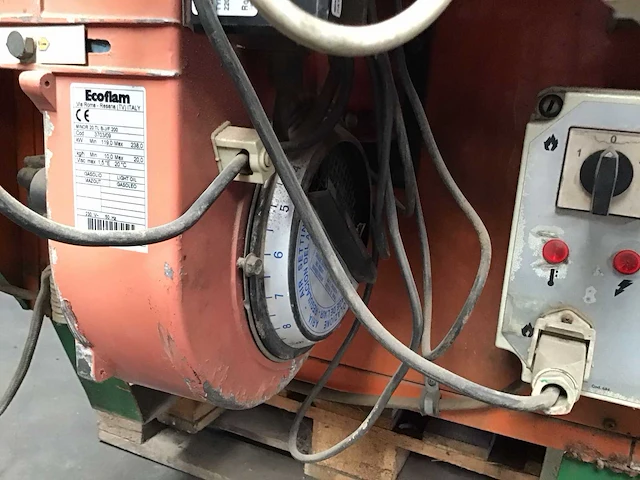 2009 ecoflam minor 20 tl b-j/f 200 industriële verwarmingsinstallatie - afbeelding 3 van  17