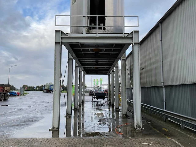 2009 ellimetal 4x 60m3 silo opstelling - afbeelding 14 van  19
