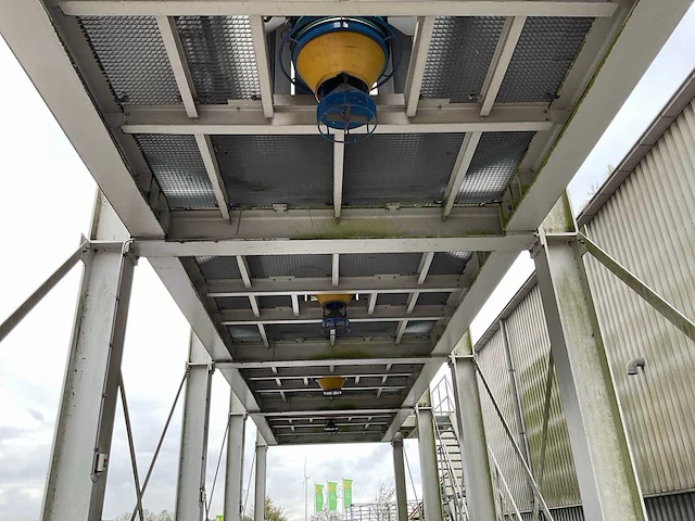 2009 ellimetal 4x 60m3 silo opstelling - afbeelding 15 van  19