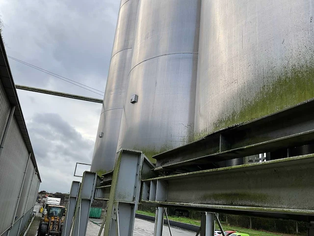 2009 ellimetal 4x 60m3 silo opstelling - afbeelding 18 van  19