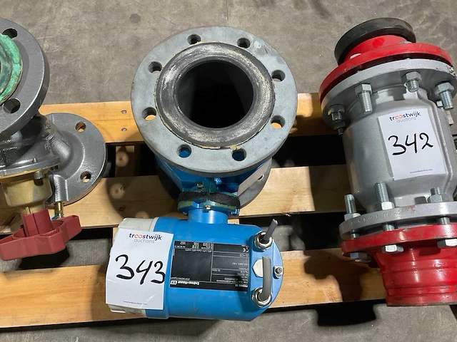 2009 endress-hauser promag w elektromagnetische flowmeter - afbeelding 1 van  4