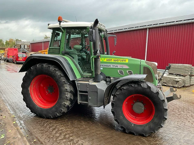 2009 fendt 714 vario tms vierwielaangedreven landbouwtractor - afbeelding 27 van  31