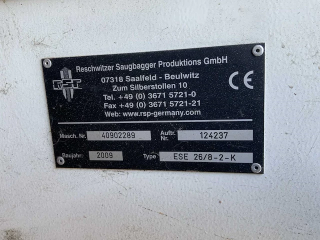 2009 ginaf x3232s kolkenzuigwagen - afbeelding 42 van  50