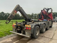 2009 ginaf x4243ts met 30 ton hyvalift haakarm en hmf 1643 z2 autolaadkraan bv-zv-63 - afbeelding 4 van  57