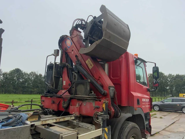 2009 ginaf x4243ts met 30 ton hyvalift haakarm en hmf 1643 z2 autolaadkraan bv-zv-63 - afbeelding 8 van  57