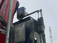 2009 ginaf x4243ts met 30 ton hyvalift haakarm en hmf 1643 z2 autolaadkraan bv-zv-63 - afbeelding 14 van  57