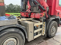 2009 ginaf x4243ts met 30 ton hyvalift haakarm en hmf 1643 z2 autolaadkraan bv-zv-63 - afbeelding 53 van  57