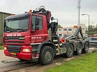 2009 ginaf x4243ts met 30 ton hyvalift haakarm en hmf 1643 z2 autolaadkraan bv-zv-63 - afbeelding 54 van  57