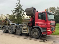 2009 ginaf x4243ts met 30 ton hyvalift haakarm en hmf 1643 z2 autolaadkraan bv-zv-63 - afbeelding 56 van  57