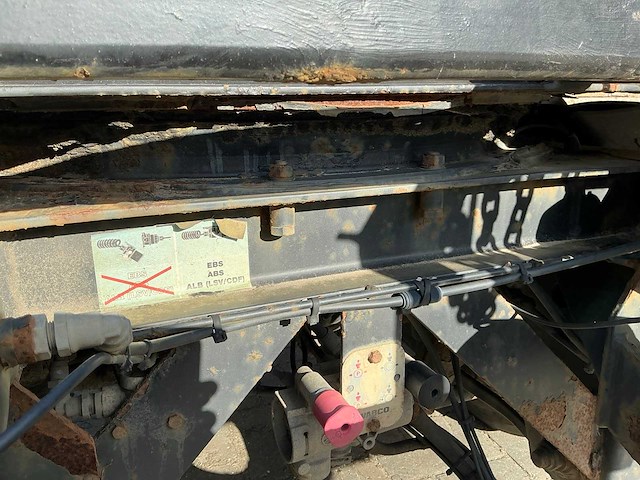 2009 gs meppel aic-2800n container chassis aanhanger - afbeelding 28 van  50