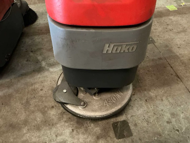 2009 hako hakomatic b45 straatveegmachine - afbeelding 3 van  9