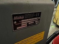 2009 hako hakomatic b45 straatveegmachine - afbeelding 8 van  9