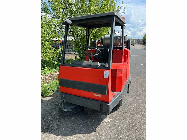 2009 hako jonas 1450v zelfrijdende veegmachine - afbeelding 9 van  16