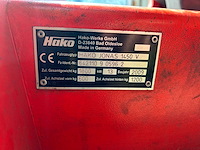 2009 hako jonas 1450v zelfrijdende veegmachine - afbeelding 5 van  15