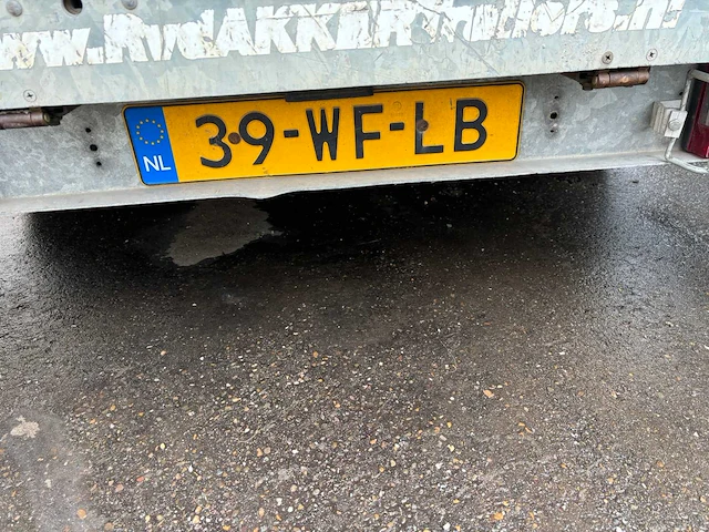 2009 hapert e-3 oprij aanhangwagen 39-wf-lb - afbeelding 6 van  16