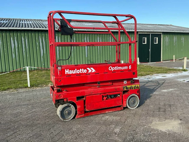 2009 haulotte optimum 6 hoogwerker - afbeelding 1 van  13
