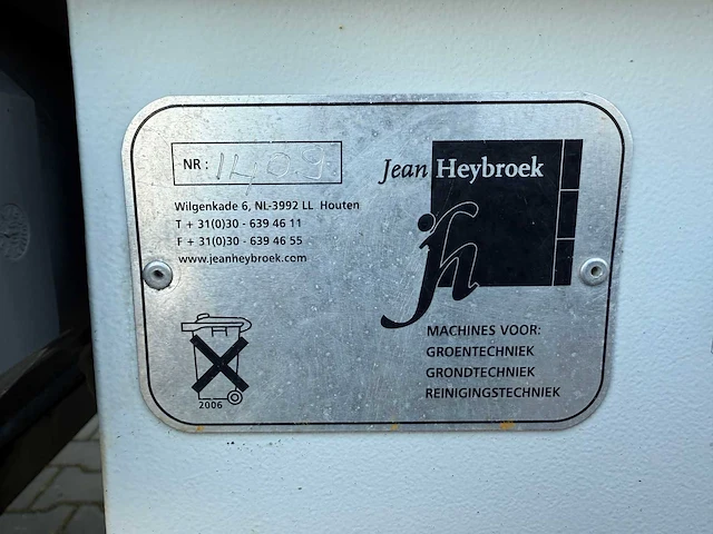2009 heybroek 150 cm electro uitrij-wagen - afbeelding 10 van  19