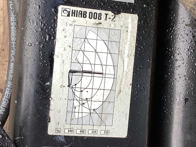 2009 hiab 008t laankraan - afbeelding 9 van  9