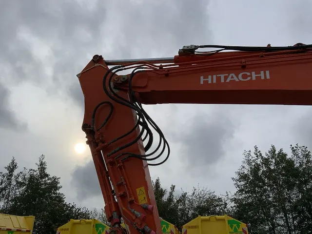 2009 hitachi zaxis 140w-3 banden graafmachine - afbeelding 5 van  45
