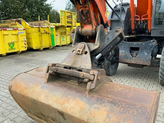 2009 hitachi zaxis 140w-3 banden graafmachine - afbeelding 9 van  45