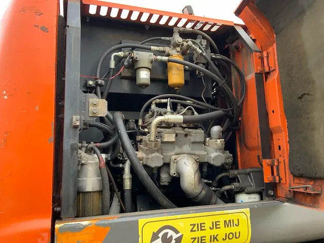 2009 hitachi zaxis 140w-3 banden graafmachine - afbeelding 22 van  45