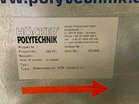 2009 höcker polytechnik zellenradschlz filterrat transporteur - afbeelding 6 van  6